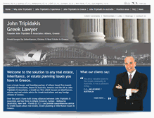 Tablet Screenshot of greeklawyers.com.au